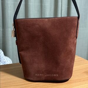 Marc Jacobs Suede Bucket Bag